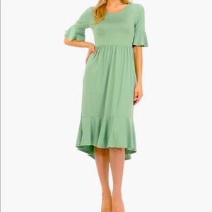 Iconic luxe casual dress